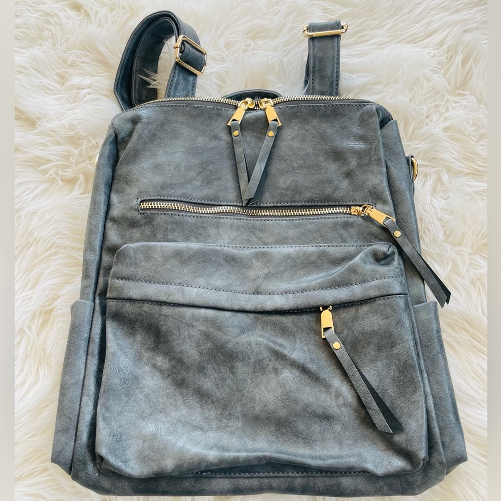 BNWOT Vegan “leather” convertible backpack purse!